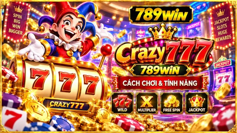 Crazy777 789WIN – Cách Chơi & Biểu Tượng