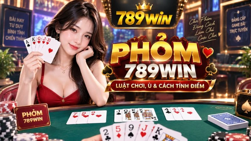 Phỏm 789WIN – Luật Chơi, Ù & Cách Tính Điểm